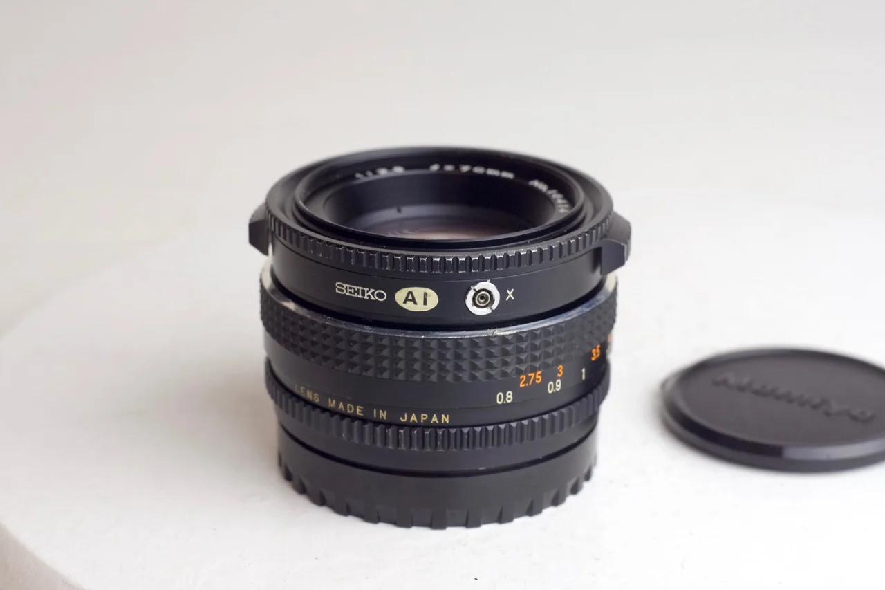 Mamiya Sekor C 70mm f/2.8 Leaf Shutter Lens for Mamiya 645 — F